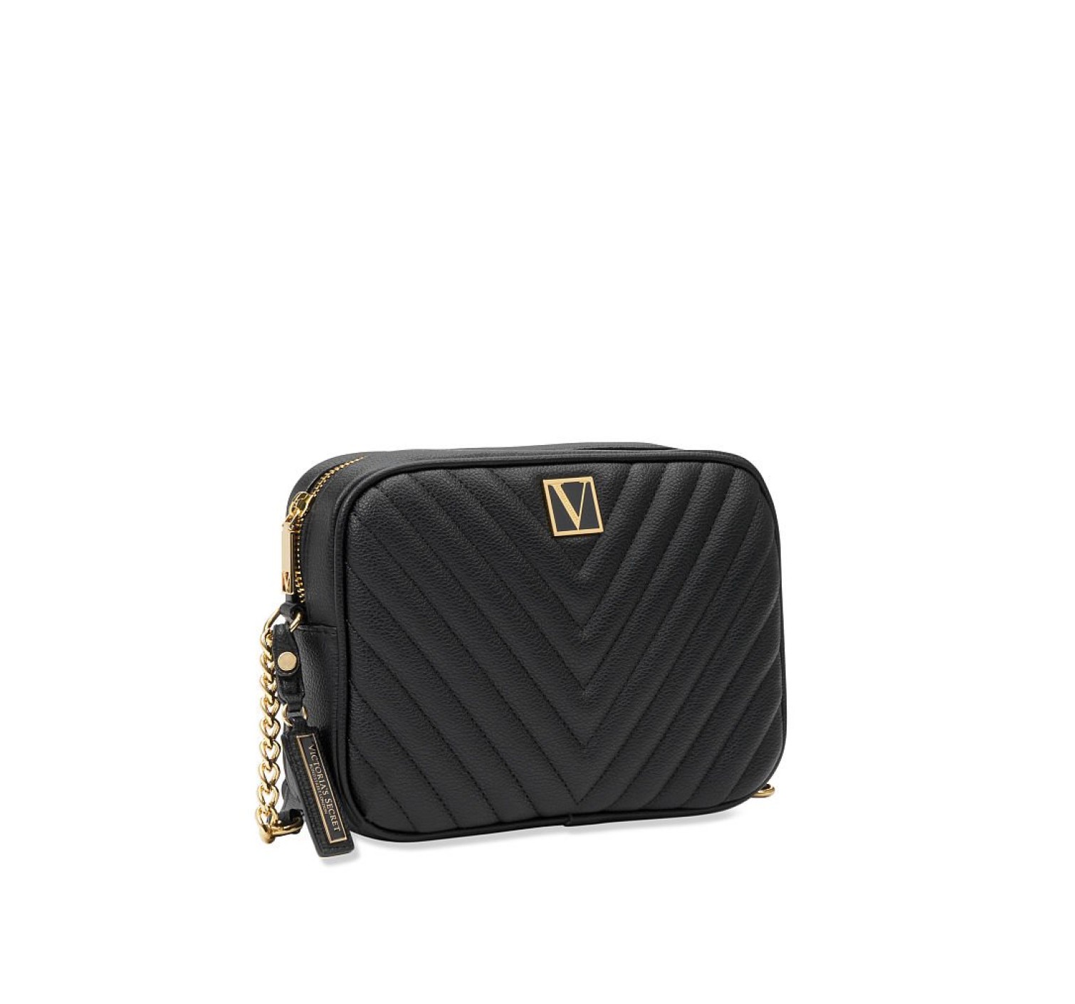 Сумка Виктория Сикрет The Victoria Top Zip crossbody Black Lily
