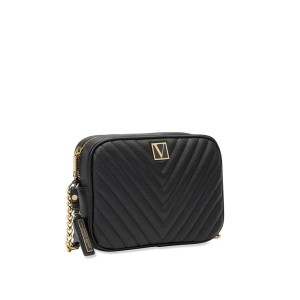 Сумка Виктория Сикрет The Victoria Top Zip crossbody Black Lily