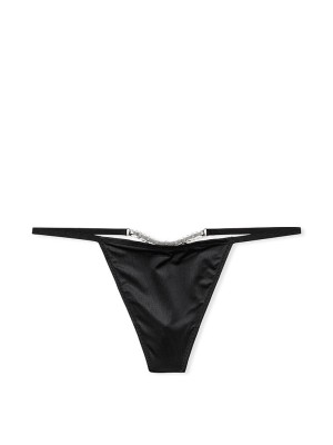 Трусики Victoria’s Secret Very Sexy Micro rhinestone V-string Thong panty