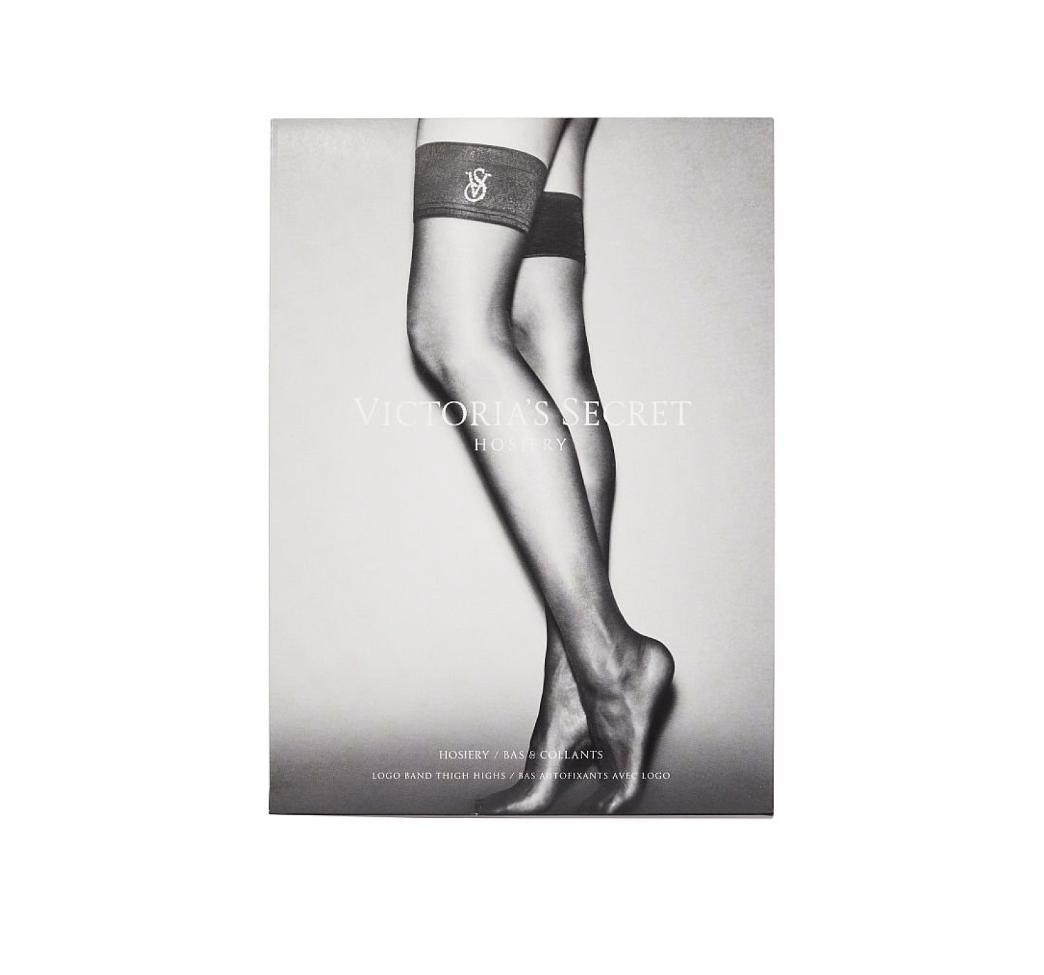 Чулки Victoria’s Secret Crystal Logo Thigh Highs Lipstick