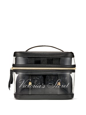Набор косметичек VICTORIA'S SECRET Floral Lace 4-in-1 Beauty Bag Set