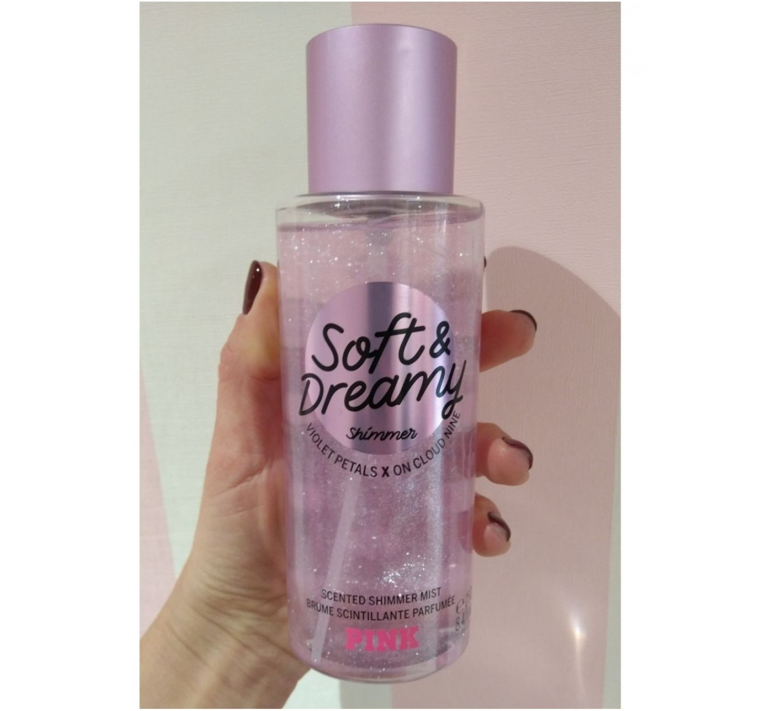 Спрей для тела Pink VICTORIA’S SECRET​ Soft & Dreamy Shimmer
