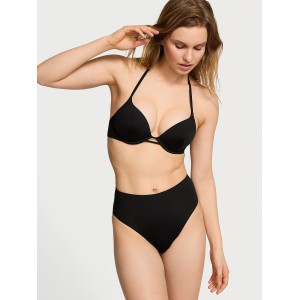 Купальник Essential Bombshell Add-2-Cups Push-Up Bikini Top Set Black