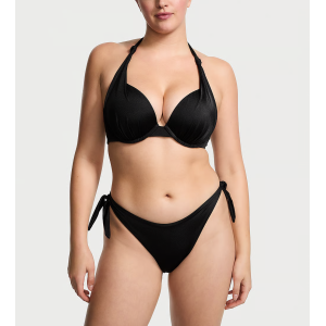 Купальник Knotted Sexy Tee Push-Up Bikini Top Set Black