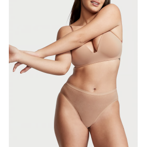 Трусики Stretch Cotton High-Leg Brief Panty Praline