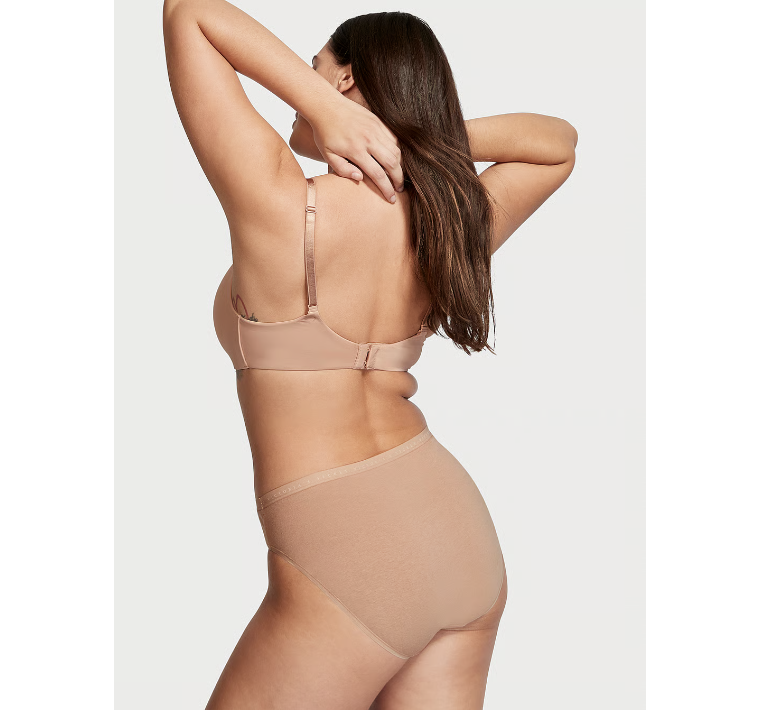 Трусики Stretch Cotton High-Leg Brief Panty Praline