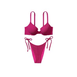Купальник Shimmer Icon Side-Tie Brazilian Bikini Bottom Set 