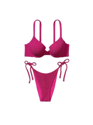 Купальник Shimmer Icon Side-Tie Brazilian Bikini Bottom Set 