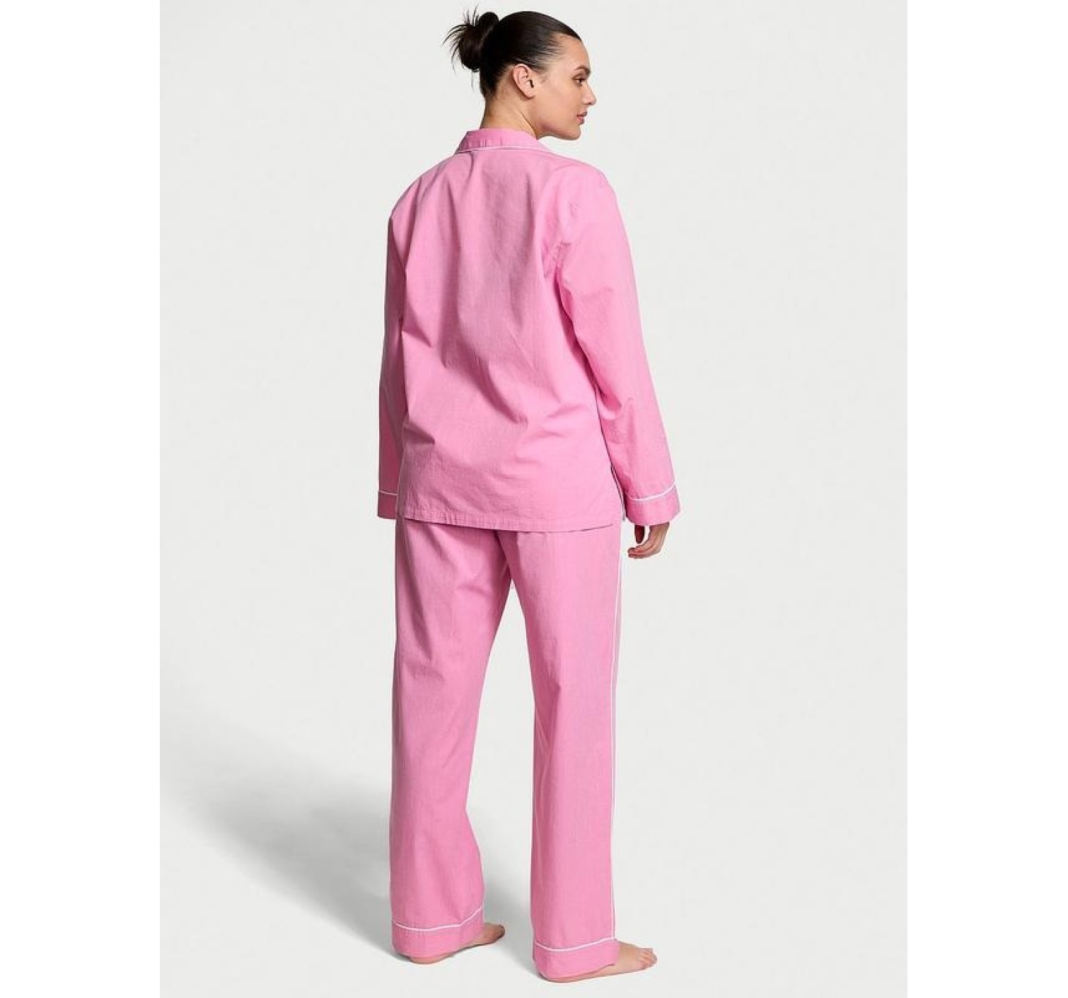 Піжама Heritage Cotton Long Pajama Set Pink