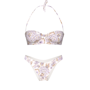 Купальник Essential Uplift Strapless Bikini Top Set Violet Floral