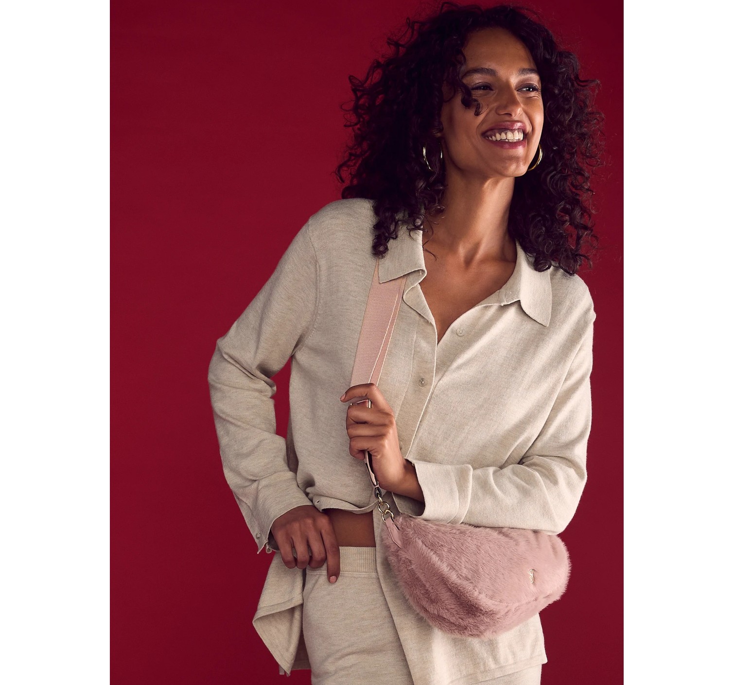 Сумка Крос-боді Victoria's Secret Crossbody Teddy Sling Bag