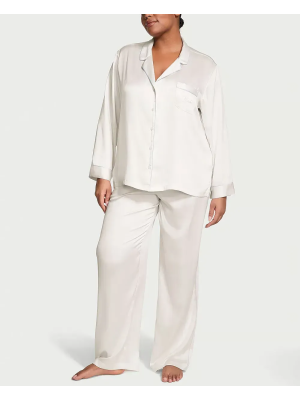 Піжама Glazed Satin Long Pajama Set Bride