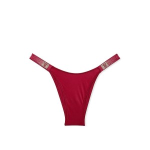 Трусики Victoria's Secret Very Sexy Scattered Shine Strap Brazilian Panty Lacquer