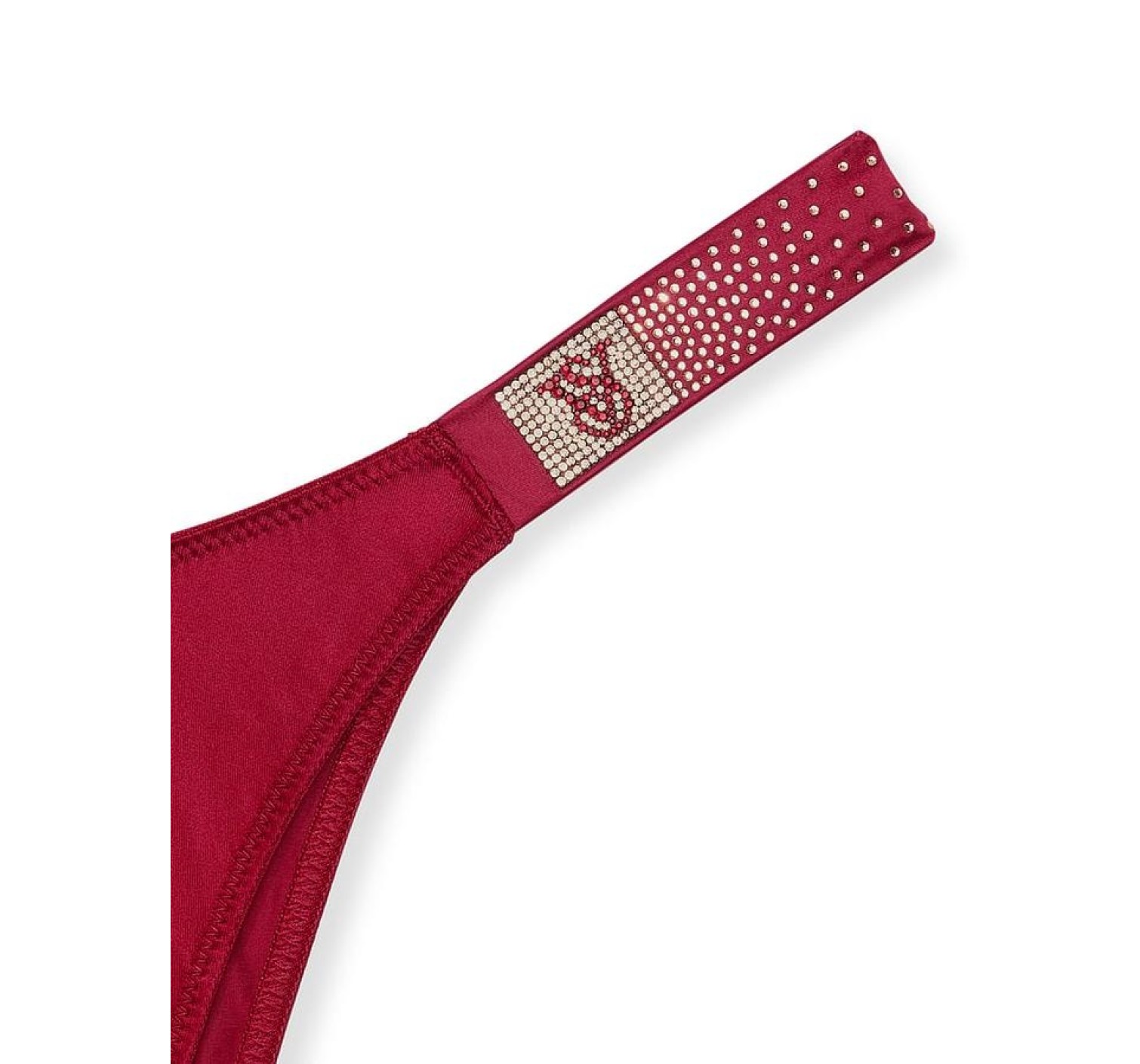 Трусики Victoria's Secret Very Sexy Scattered Shine Strap Brazilian Panty Lacquer