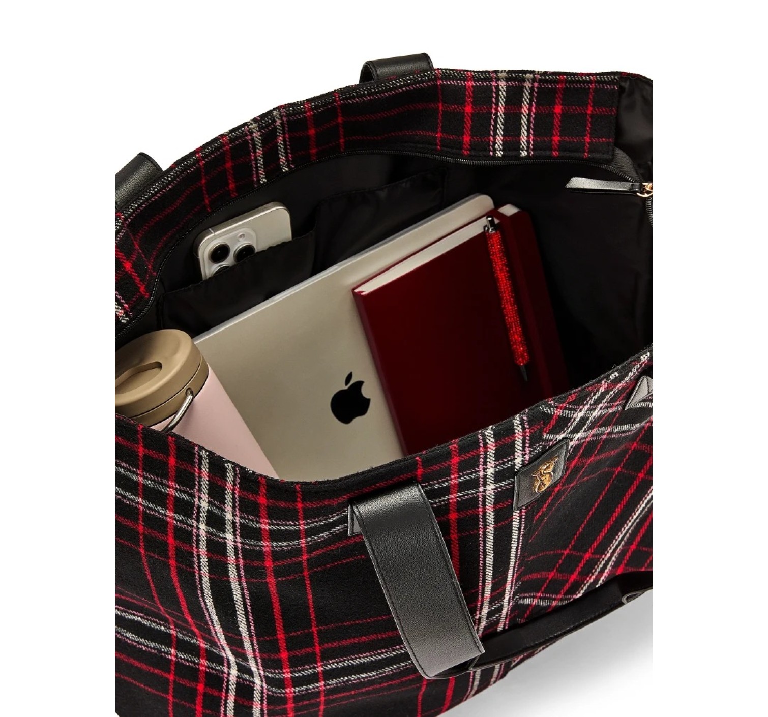 Сумка-шопер Plaid Tote Bag