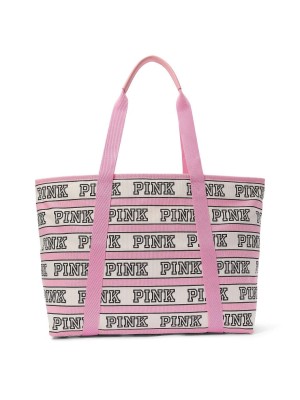 Сумка-шопер PINK Logo Tote Bag