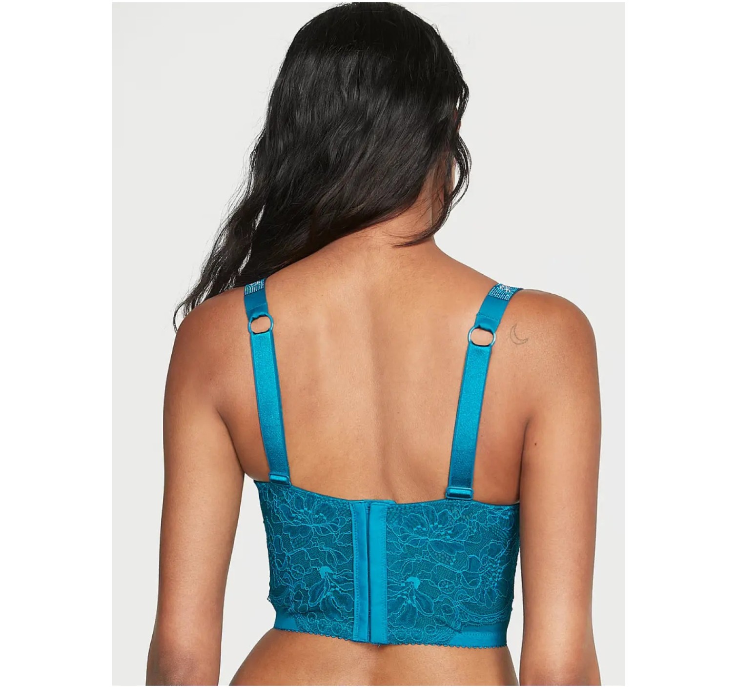 Бюстьє Very Sexy Shine Strap Lace Push-Up Corset Top Bra Evening Tide