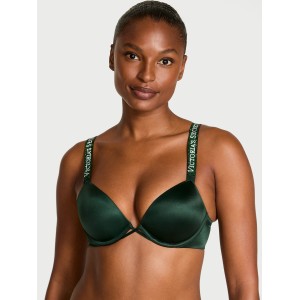 Комплект белья Victoria's Secret Cilantro Logo Shine Strap Push-Up Bra Set