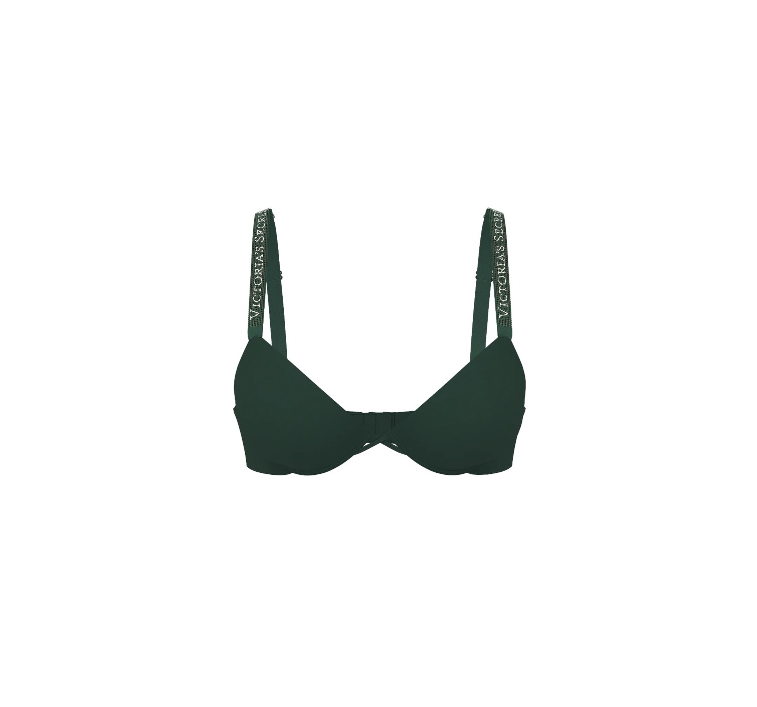 Комплект белья Victoria's Secret Cilantro Logo Shine Strap Push-Up Bra Set