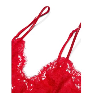 Пеньюар Dream Angels Twinkle Strap Lace Mini Slip Dress Bright Vermillion