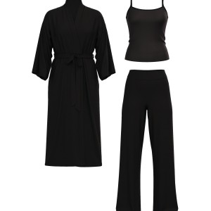 Піжама Black SoSoft Modal 3-Piece PJ Set