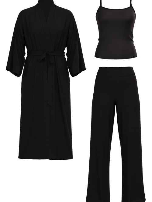 Піжама Black SoSoft Modal 3-Piece PJ Set