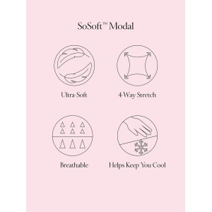 Піжама Black SoSoft Modal 3-Piece PJ Set