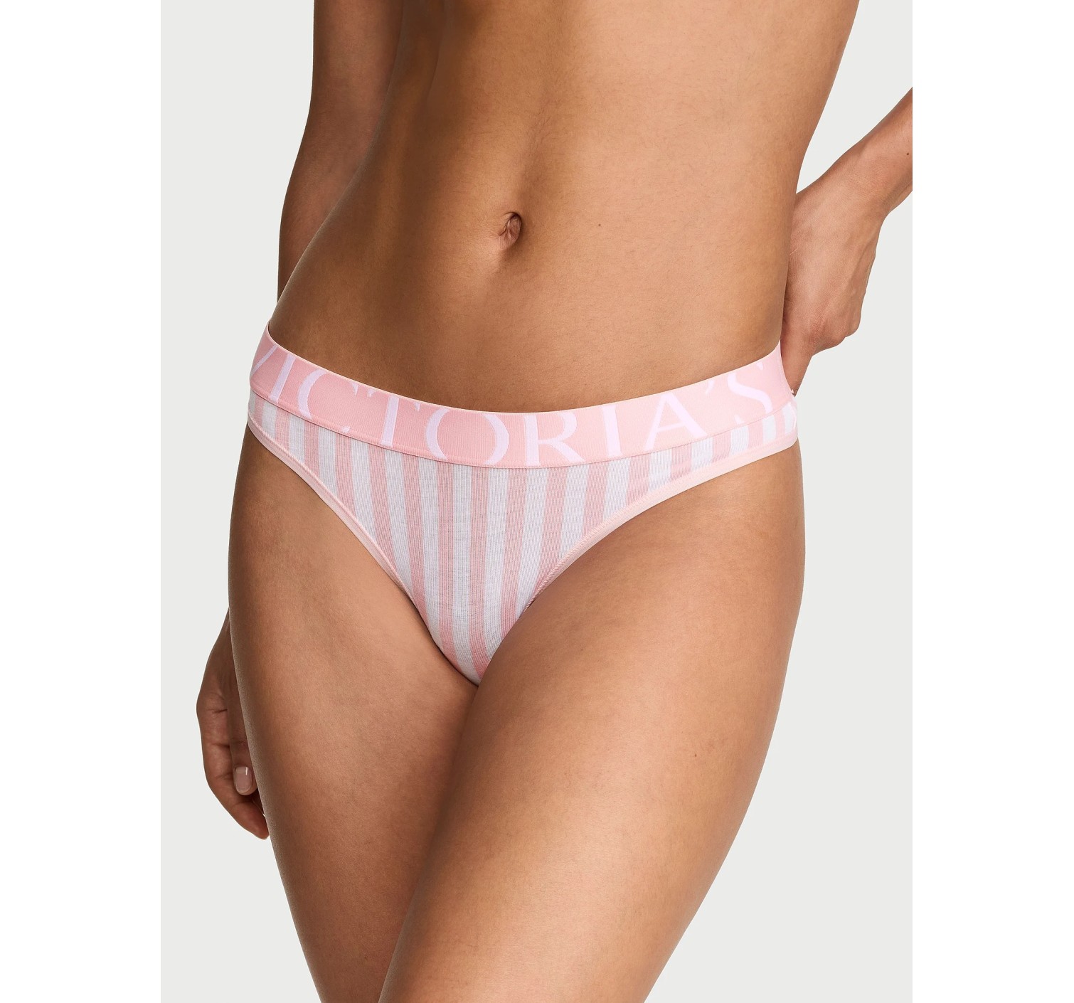 Комплект білизни Cotton Exploded Logo Lightly Lined Wireless Bra Pretty Blossom Stripes Set