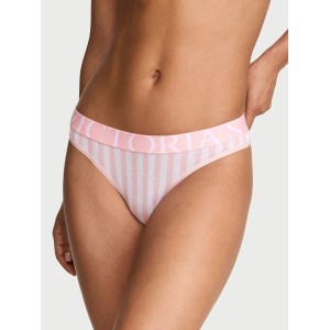 Комплект білизни Cotton Exploded Logo Lightly Lined Wireless Bra Pretty Blossom Stripes Set