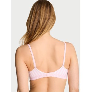 Комплект білизни Cotton Exploded Logo Lightly Lined Wireless Bra Pretty Blossom Stripes Set