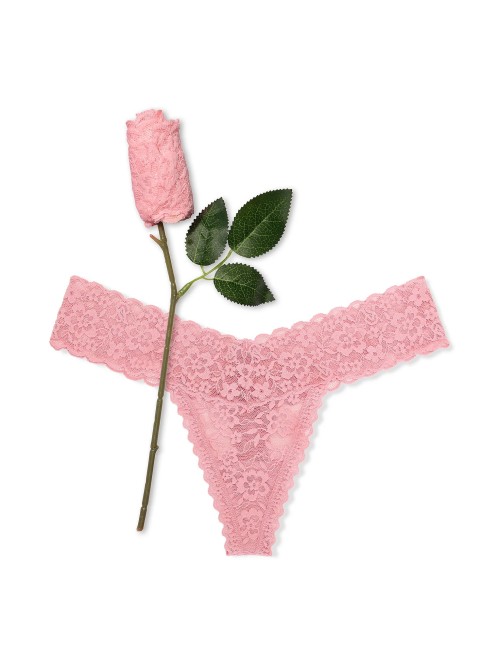 Трусики Lacie Rose Valentine Thong Panty Petal Pink