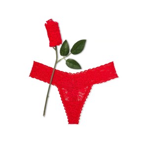 Трусики Lacie Rose Valentine Thong Panty Lipstick