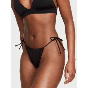 Купальник бандо с пушапом Виктория Сикрет Twist-front Bandeau Black