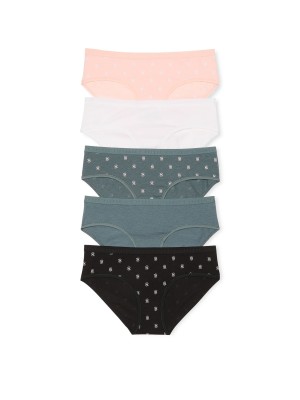Набір трусиків 5-Pack Stretch Cotton Hiphugger Panties