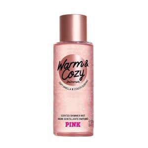 Спрей для тела Виктория Сикрет Pink Warm & Cozy Shimmer