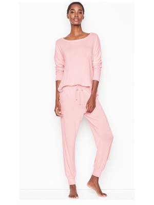 Пижама розовая Victoria’s Secret Cozy Jogger PJ Set