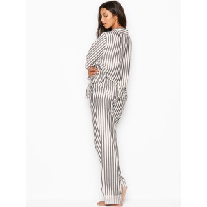Фланелевая пижама ВИКТОРИЯ СИКРЕТ Victoria’s Secret Flannel Long Pj set