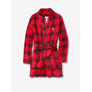 Халат PINK COZY PLUSH ROBE Red and Black Plaid