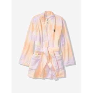 Халат PINK COZY PLUSH TEDDY ROBE - Tie Dye