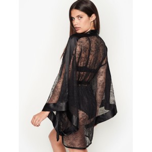 Халат Victoria's Secret Satin Lace Dentelle