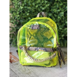 Рюкзак Victoria's Secret Neon Python Small City Backpack 