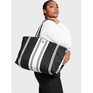 Пляжна сумка Victoria's Secret Cotton VS Striped Tote