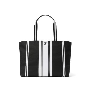 Пляжна сумка Victoria's Secret Cotton VS Striped Tote