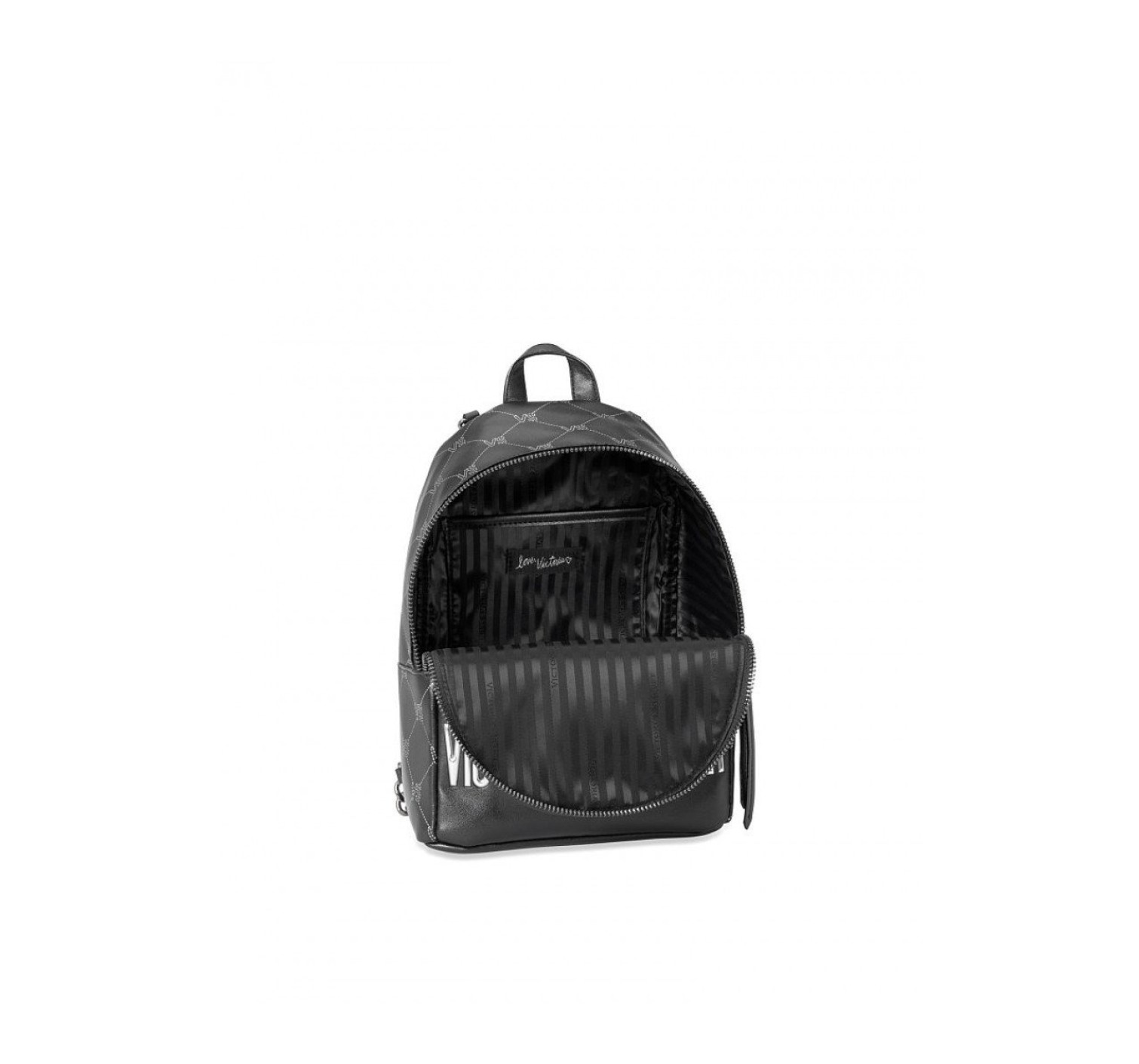 Рюкзак Victoria's Secret Monogram Small City Backpack Black