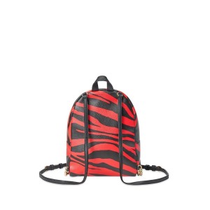Рюкзак Victoria’s Secret Red Zebra Print Small City Backpack