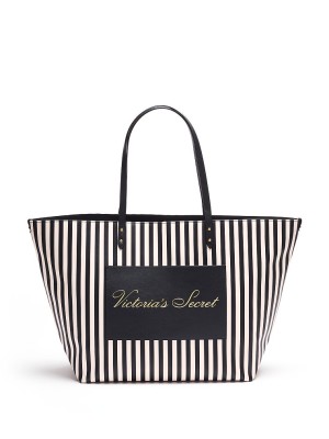 Пляжна сумка Victoria's Secret Signature Stripe Tote