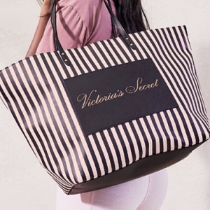 Пляжная сумка Victoria’s Secret Signature Stripe Tote
