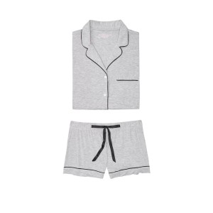 Пижама с шортиками Victoria’s Secret Supersoft серая