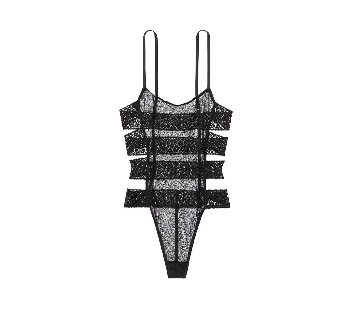 Боді Victoria's Secret Floral Embroidered Banded Teddy