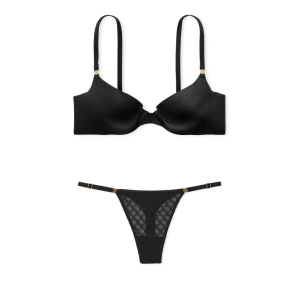 Комплект білизни Icon by Victoria's Secret Smooth Push-Up Demi Bra Set